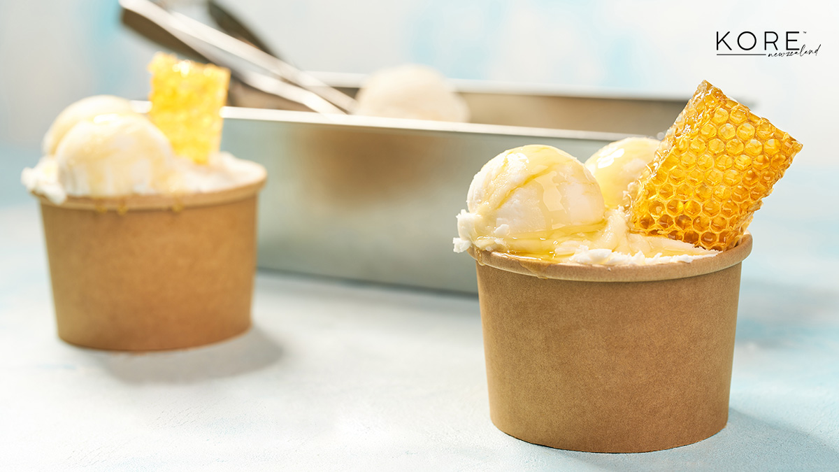 The Perfect Manuka Honey Ice Cream